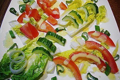 Salatdressing f&uuml;r gemischten Salat 6