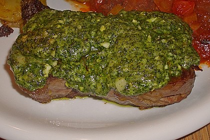 Kr&auml;uter - Steaks mit Tomatengem&uuml;se 2