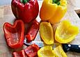 Eingelegte Paprika mit Kapern