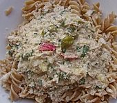 Scharfe Thunfischsauce mit Pasta (Bild)