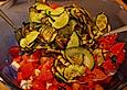 Leichter Zucchini - Tomaten - Mozzarella - Salat