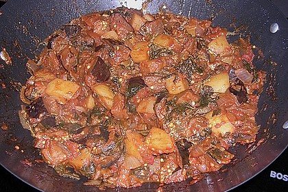 Auberginen - Kartoffel - Curry