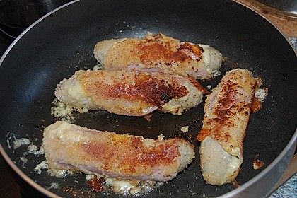 Bratwurst - Schinkenr&ouml;llchen