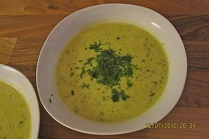 Zucchini - Kokos - Suppe 2