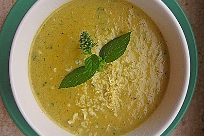 Zucchini - Kokos - Suppe 3