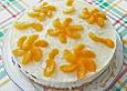 Mohn - Mascarpone - Torte mit Mandarinen
