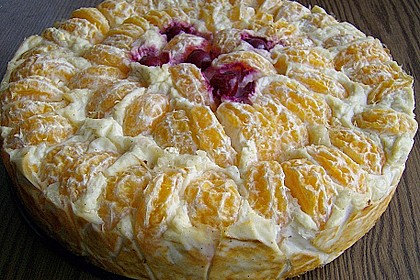 Mandarinen - K&auml;se - Kuchen