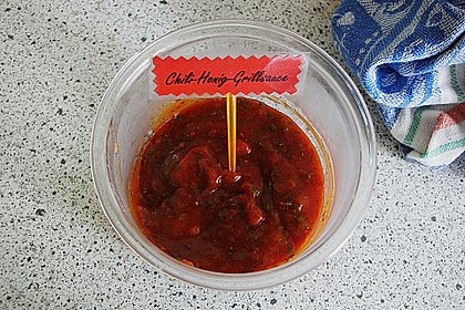 Dreadys erstaunlich leckere Chili - Honig - Grillsauce 2