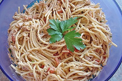 Dieters Nudel - Thunfisch - Salat 2