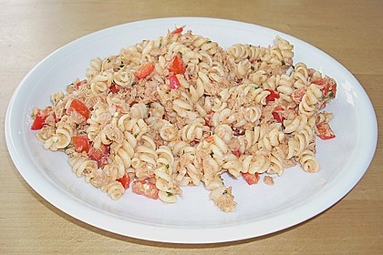 Dieters Nudel - Thunfisch - Salat 3