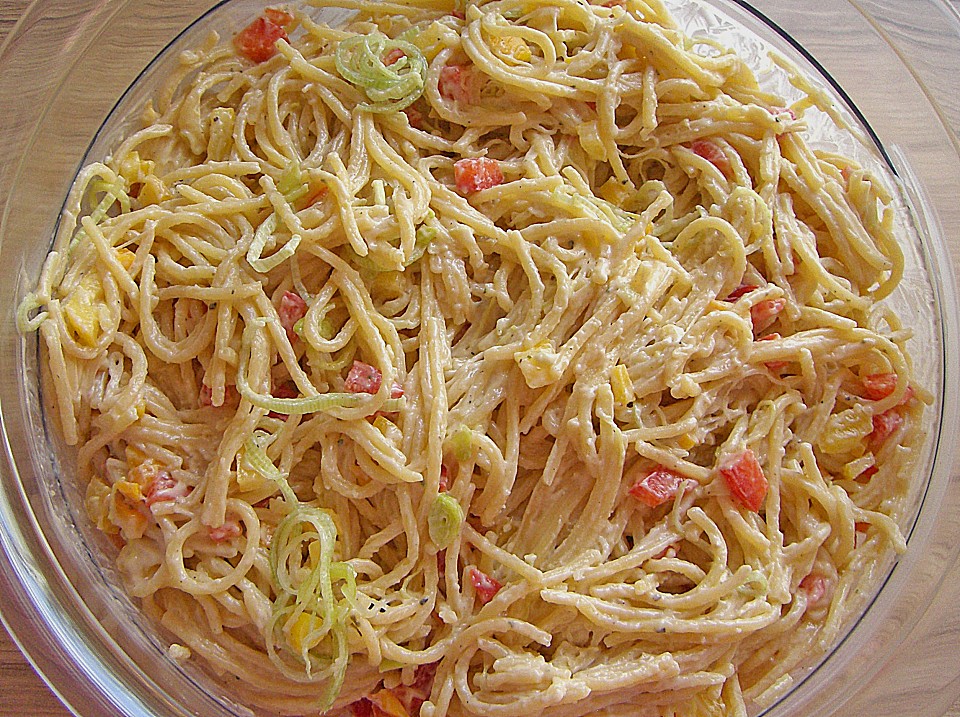 Scharfer Spaghettisalat (Rezept mit Bild) von Heike7699 | Chefkoch.de