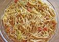 Scharfer Spaghettisalat