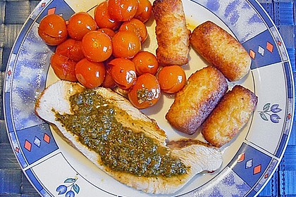 Gertis Putenbraten mit Tomaten
