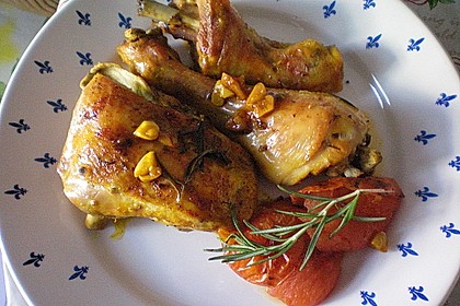 Hähnchen in Knoblauchsauce nach spanischer Art 1
