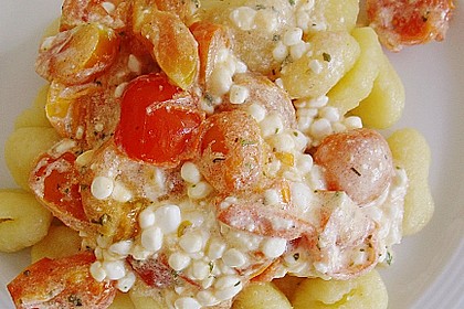 Gnocchi mit Tomate und Ricotta