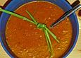 Tomaten - Auberginen - Suppe