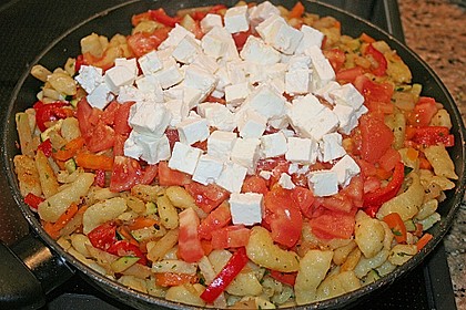 Gem&uuml;sepfanne mit Sp&auml;tzle 2