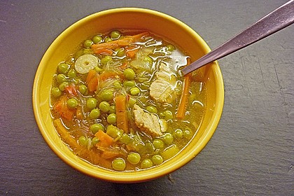 Asiatische Hühner - Nudelsuppe 8