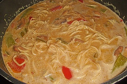 Asiatische Hühner - Nudelsuppe 15