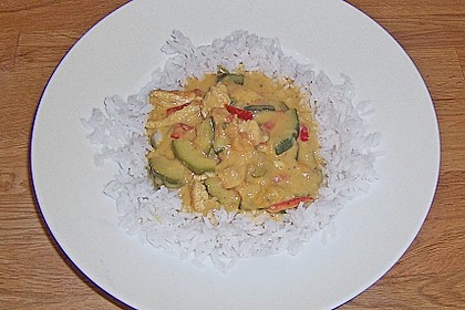 Urmelis Hähnchenbrust in Zucchini - Curry - Sahne - Sauce 47