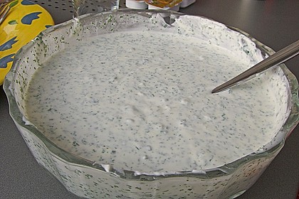 Knoblauch - Schmand - Dressing 2