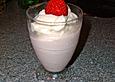 Gefrorene Erdbeer - Creme