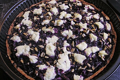 Heikes Rotkohl - Tarte 4