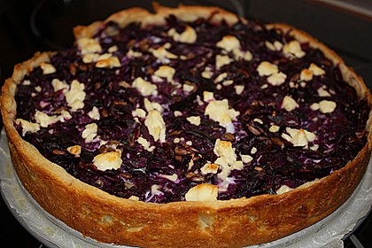 Heikes Rotkohl - Tarte 13