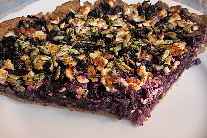 Heikes Rotkohl - Tarte 2