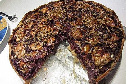 Heikes Rotkohl - Tarte 10