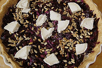 Heikes Rotkohl - Tarte 5