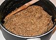 Getreidebratlinge mit Champignonso&szlig;e von Rosinenkind