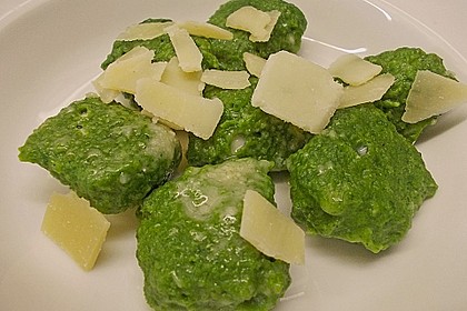 Spinat - Käse - Nocken 4