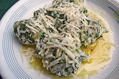 Spinat - Käse - Nocken 1