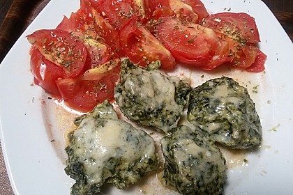 Spinat - Käse - Nocken 2