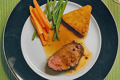 Rinderfilet mit  Balsamicosauce