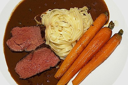 Rinderfilet mit  Balsamicosauce 2
