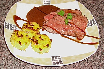 Rinderfilet mit  Balsamicosauce 3