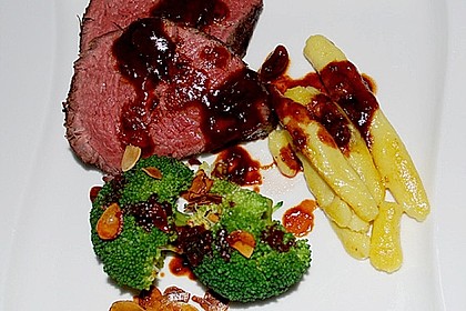 Rinderfilet mit  Balsamicosauce 6