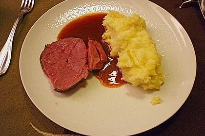 Rinderfilet mit  Balsamicosauce 15