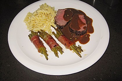 Rinderfilet mit  Balsamicosauce 18