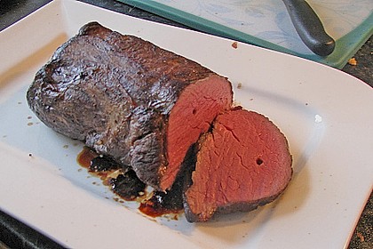 Rinderfilet mit  Balsamicosauce 19