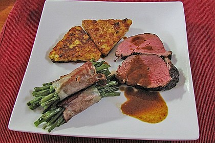 Rinderfilet mit  Balsamicosauce 20