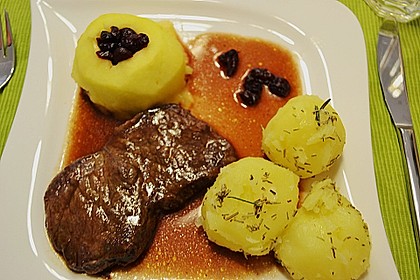 Rinderfilet mit  Balsamicosauce 30