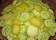 Kartoffelsalat mit Gurke und Schinken