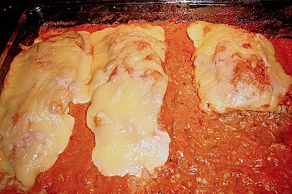 Blubb0rs &uuml;berbackene Auberginen