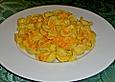 Penne mit M&ouml;hren - Orangen - Sauce