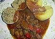 Gulasch mit Paprika