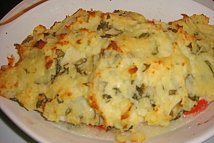 Fischfilet mit Kartofffel - Kräuter - Kruste 26