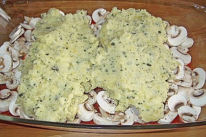 Fischfilet mit Kartofffel - Kräuter - Kruste 21